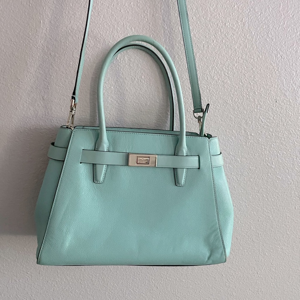 Kate Spade turquoise shoulder bag - Picture 4 of 7